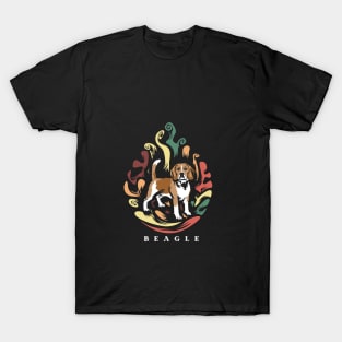 Beagle | Retro design for Dog Lovers T-Shirt